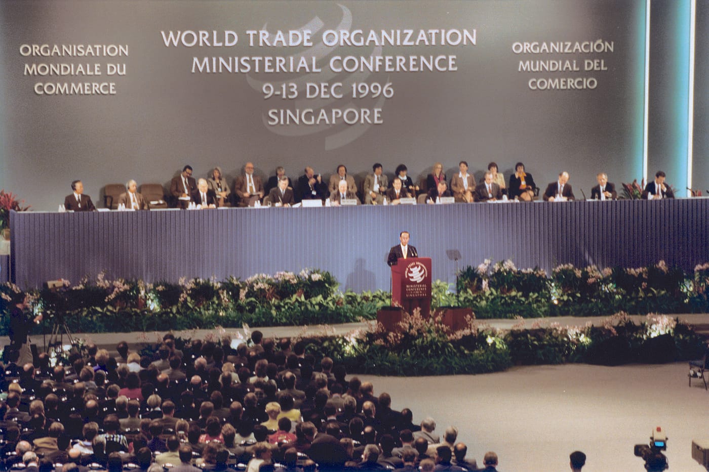 World Trade Organisation Ministerial Conference in Singapore in 1996